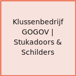 Klussenbedrijf GOGOV | Stukadoors & Schilders